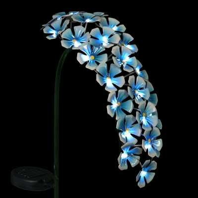Deals π 28" Solar Metal Hanging Flower Garden Stake Turquoise - Exhart π 10 Deals π 28" Solar Metal Hanging Flower Garden Stake Turquoise - Exhart π - Image 8