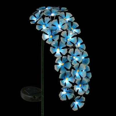 Deals π 28" Solar Metal Hanging Flower Garden Stake Turquoise - Exhart π 11 Deals π 28" Solar Metal Hanging Flower Garden Stake Turquoise - Exhart π - Image 9
