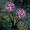 Promo 🧨 29.13" Metal Double Hydrangea Solar Stake Pink - Exhart 😀 -Garden Decor Shop unnamed file 3340