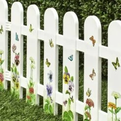 Hot Sale 😀 The Lakeside Collection Lakeside Decorative Garden Edging and Landscaping Fence Set - 4 Pieces 🥰