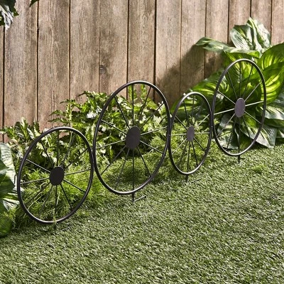 Best deal π The Lakeside Collection Lakeside Metal Wagon 4-Wheel Decorative Garden Stake Fence Decoration βοΈ 3 Best deal π The Lakeside Collection Lakeside Metal Wagon 4-Wheel Decorative Garden Stake Fence Decoration βοΈ