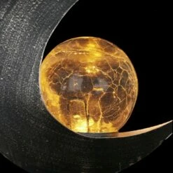 Cheap 🔥 15.55" Solar Lunar Torch Stake Black - Exhart 🔥 -Garden Decor Shop unnamed file 3360