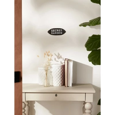 Best Pirce π Zingz & Thingz Zingz & Thingz Cast Iron Secret Garden Sign Black π 6 Best Pirce π Zingz & Thingz Zingz & Thingz Cast Iron Secret Garden Sign Black π - Image 4