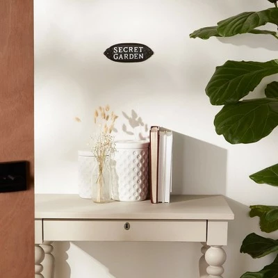 Best Pirce π Zingz & Thingz Zingz & Thingz Cast Iron Secret Garden Sign Black π 7 Best Pirce π Zingz & Thingz Zingz & Thingz Cast Iron Secret Garden Sign Black π - Image 5