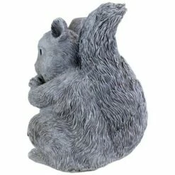 New ⭐ Roman 10.25" Pudgy Pals Weather Finished Squirrel Spring Outdoor Garden Statue 🌟 -Garden Decor Shop unnamed file 337