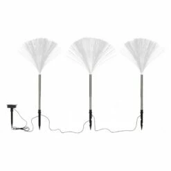 Best Pirce 🎁 Metal and Acrylic Fiber Optic Solar Garden Stake Set - Exhart 🌟 -Garden Decor Shop unnamed file 3372