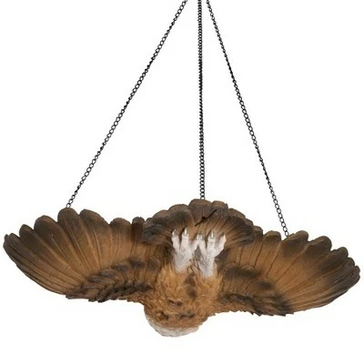 Cheapest π Design Toscano The Garden Owl Hanging Sculpture - Brown π 4 Cheapest π Design Toscano The Garden Owl Hanging Sculpture - Brown π - Image 3