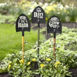 Cheap 💯 The Lakeside Collection Lakeside Humorous Shovel Garden Stake with Sentiment Message - Novelty Outdoor Accent 👏 -Garden Decor Shop unnamed file 3433