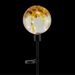 Buy ⌛ 33" Rainbow Solar Glass Globe Garden Stake with LED Lights - Alpine Corporation 🌟 -Garden Decor Shop unnamed file 3448