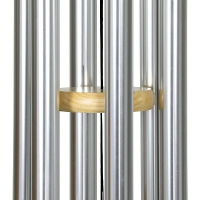 Buy βοΈ Large Metal and Wood Wind Chime Silver - Exhart 𧨠5 Buy βοΈ Large Metal and Wood Wind Chime Silver - Exhart 𧨠- Image 3