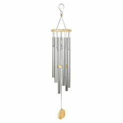 Buy βοΈ Large Metal and Wood Wind Chime Silver - Exhart 𧨠9 Buy βοΈ Large Metal and Wood Wind Chime Silver - Exhart 𧨠-Garden Decor Shop unnamed file 3466