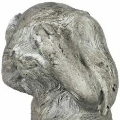 New 🥰 5.24" Resin No Evil Bunnies Statue Set Gray - Exhart 🧨 -Garden Decor Shop unnamed file 3479