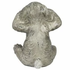 New 🥰 5.24" Resin No Evil Bunnies Statue Set Gray - Exhart 🧨 -Garden Decor Shop unnamed file 3486