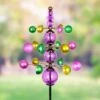 Budget 🛒 48" Metal Triple Wind Spinner Stake Purple - Exhart 🎉 -Garden Decor Shop unnamed file 3491