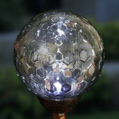 Brand new π€© 31" Solar Resin/Pearlized Glass Honeycomb Finial Garden Stake Bronze - Exhart π 11 Brand new π€© 31" Solar Resin/Pearlized Glass Honeycomb Finial Garden Stake Bronze - Exhart π - Image 9