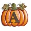 Discount 💯 The Lakeside Collection Lakeside Monogram Pumpkin Lawn Stakes – 💀 Halloween, 👪 Thanksgiving and Fall Outdoor Decor 👍