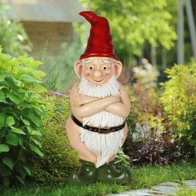 New π₯° 13.7" Resin Naked Ned Garden Gnome - Exhart βοΈ 3 New π₯° 13.7" Resin Naked Ned Garden Gnome - Exhart βοΈ