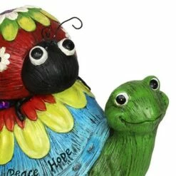 Best reviews of 🧨 9.25" Resin Garden Turtle and Lady Bug Statue - Exhart 💯 -Garden Decor Shop unnamed file 3592