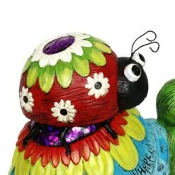 Best reviews of 🧨 9.25" Resin Garden Turtle and Lady Bug Statue - Exhart 💯 -Garden Decor Shop unnamed file 3593