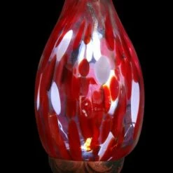 Discount 🔔 Exhart 36" Glass Solar Flame Stake Red 😍 -Garden Decor Shop unnamed file 3604