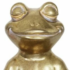 Cheapest 🔔 14.17" Resin Yoga Frog Statue Gold - Exhart ⌛ -Garden Decor Shop unnamed file 3614