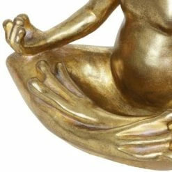 Cheapest 🔔 14.17" Resin Yoga Frog Statue Gold - Exhart ⌛ -Garden Decor Shop unnamed file 3615