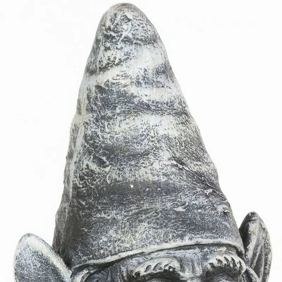 Budget π Large Resin Gnamaste Gnome Statue Gray - Exhart π 4 Budget π Large Resin Gnamaste Gnome Statue Gray - Exhart π - Image 2