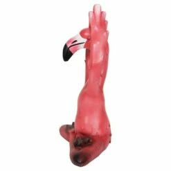 Cheapest 🛒 15.94" Metal Yoga Flamingo with Raised Hands Statue Pink - Exhart 🔔 -Garden Decor Shop unnamed file 3642