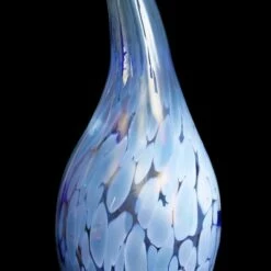 Wholesale 🎉 Pearlized Glass Solar Flame Stake Light Light Blue - Exhart 😀 -Garden Decor Shop unnamed file 3651