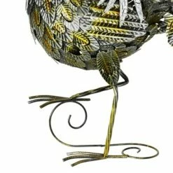 Discount 🧨 17.71" Elegant Metal Rooster Statue - Exhart 🔥 -Garden Decor Shop unnamed file 3659