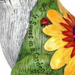 Flash Sale 🛒 10.24" Resin Garden Frog Statue Green - Exhart 😍 -Garden Decor Shop unnamed file 3684