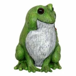 Flash Sale 🛒 10.24" Resin Garden Frog Statue Green - Exhart 😍 -Garden Decor Shop unnamed file 3686