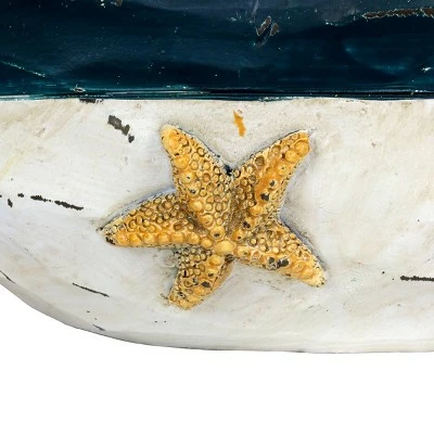 Top 10 π 7.99" Resin Sail Boat Bird House Blue/White - Exhart π 4 Top 10 π 7.99" Resin Sail Boat Bird House Blue/White - Exhart π - Image 2