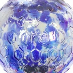 Deals 😉 31" Resin Solar Pearlized Glass Honeycomb Finial Garden Stake Blue - Exhart 🥰 -Garden Decor Shop unnamed file 3732