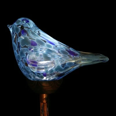 Top 10 π₯° 31" Pearlized Glass Solar Bird Garden Stake Teal - Exhart β¨ 9 Top 10 π₯° 31" Pearlized Glass Solar Bird Garden Stake Teal - Exhart β¨ - Image 7