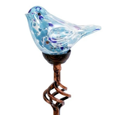 Top 10 π₯° 31" Pearlized Glass Solar Bird Garden Stake Teal - Exhart β¨ 10 Top 10 π₯° 31" Pearlized Glass Solar Bird Garden Stake Teal - Exhart β¨ - Image 8