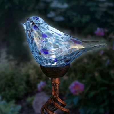 Top 10 π₯° 31" Pearlized Glass Solar Bird Garden Stake Teal - Exhart β¨ 14 Top 10 π₯° 31" Pearlized Glass Solar Bird Garden Stake Teal - Exhart β¨ - Image 12