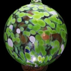 Buy 😉 46.25" Solar Glass Ball Wind Chime Green - Exhart ✔️ -Garden Decor Shop unnamed file 3800