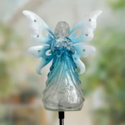 Brand new 🔥 39.25" Angel Solar Stake Blue - Exhart ✨ -Garden Decor Shop unnamed file 3822