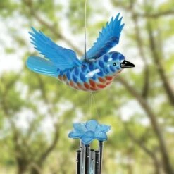 Budget π₯ 9.25" Metal and Plastic Solar Bird Fluttering Wings Wind Chime Blue - Exhart π 8 Budget π₯ 9.25" Metal and Plastic Solar Bird Fluttering Wings Wind Chime Blue - Exhart π -Garden Decor Shop unnamed file 3842