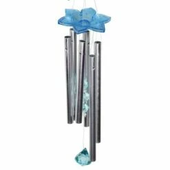 Discount ❤️ 24" Metal Bird Spinning Wings Wind Chime Blue - Exhart 😉 -Garden Decor Shop unnamed file 3886