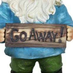 Budget 𧨠13" Resin Gilbert the Go Away Sign Gnome - Exhart β 10 Budget 𧨠13" Resin Gilbert the Go Away Sign Gnome - Exhart β -Garden Decor Shop unnamed file 3889