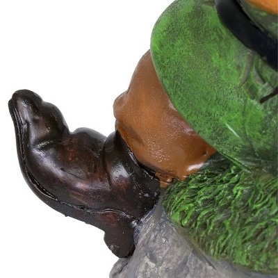 Discount 𧨠11.22" Resin Fishing Frank Gnome Statue - Exhart π― 6 Discount 𧨠11.22" Resin Fishing Frank Gnome Statue - Exhart π― - Image 5