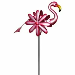 Cheap 🔥 75" Metal Flamingo Double Sided Spinner Stake Pink - Exhart 😀 -Garden Decor Shop unnamed file 3932