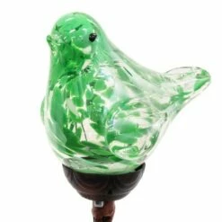 Best Pirce ✔️ 31" Resin Solar Pearlized Glass Bird Finial Garden Stake Green - Exhart 🌟 -Garden Decor Shop unnamed file 3937