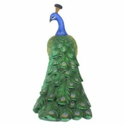 Cheap 🥰 Design Toscano The Regal Peacock Garden Sculpture - Large, Multicolored 🎁 -Garden Decor Shop unnamed file 394