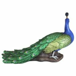 Cheap 🥰 Design Toscano The Regal Peacock Garden Sculpture - Large, Multicolored 🎁 -Garden Decor Shop unnamed file 395