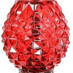 Hot Sale ❤️ 6.1" Metal Solar Pineapple Garden Stake Red - Exhart 😀 -Garden Decor Shop unnamed file 3961