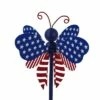 Coupon ❤️ Evergreen Flag Beautiful Dragonfly Americana Spinning Garden Stake - 6 x 6 x 28 Inches 🎉