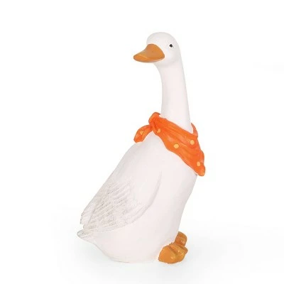 Cheap βοΈ 28" Concrete Doney Outdoor Goose Garden Statue - White and Orange - Christopher Knight Home π 6 Cheap βοΈ 28" Concrete Doney Outdoor Goose Garden Statue - White and Orange - Christopher Knight Home π - Image 4
